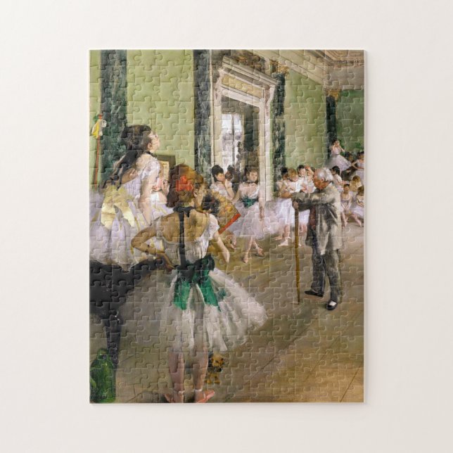 Edgar Degas The Dance Class Jigsaw Puzzle (Vertical)