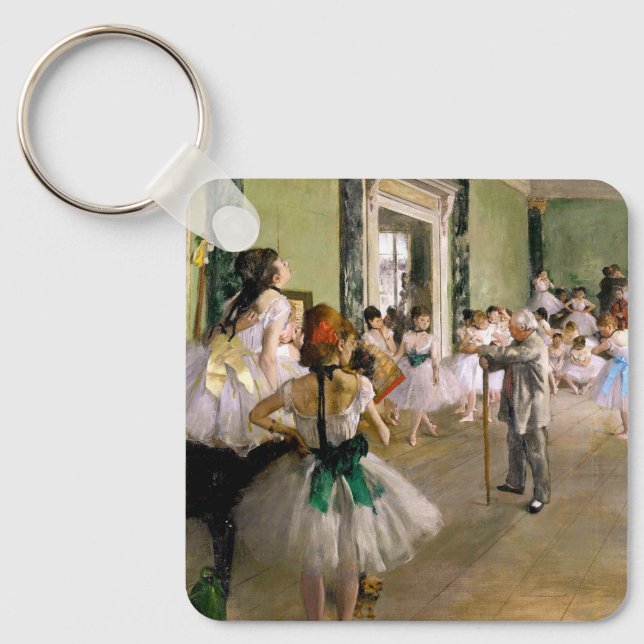 Edgar Degas The Dance Class Keychain (Front)