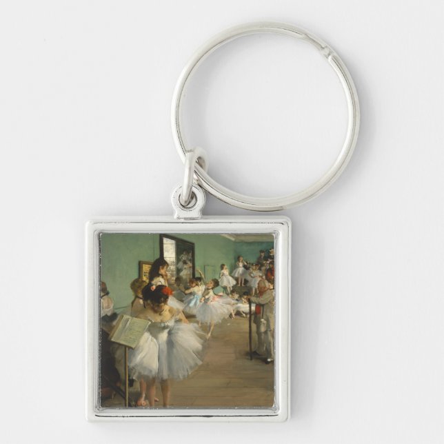 Edgar Degas The Dance Class Keychain (Front)