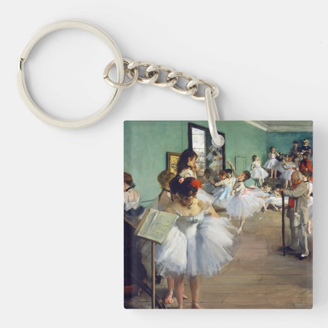 Edgar Degas - The Dance Class Keychain (Front)