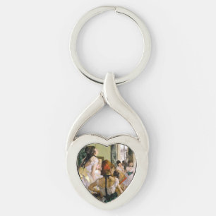 Edgar Degas The Dance Class Keychain