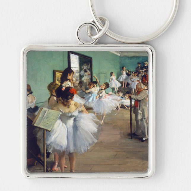 Edgar Degas - The Dance Class Keychain (Front)