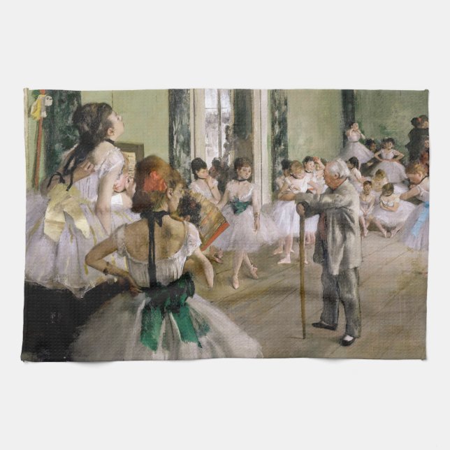 Edgar Degas - The Dance Class Kitchen Towel (Horizontal)