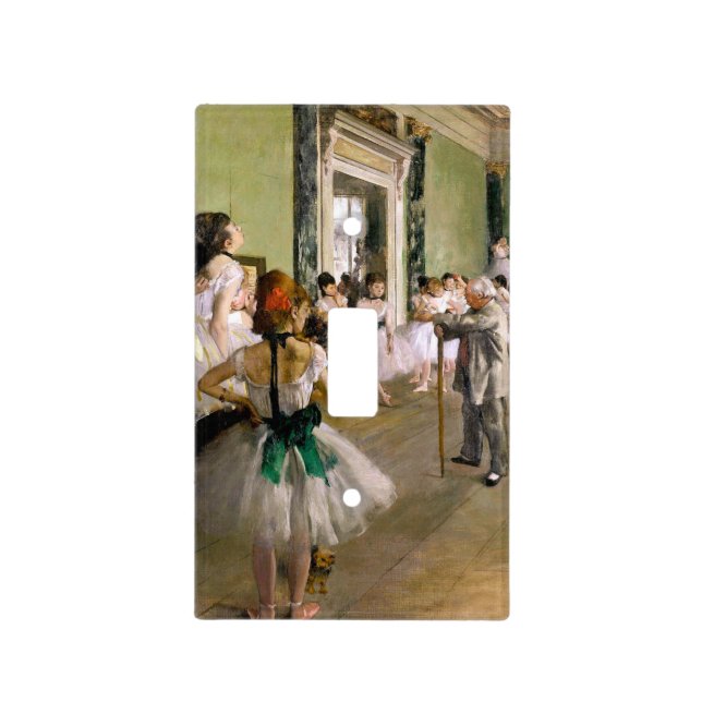 Edgar Degas The Dance Class Light Switch Cover (Front)