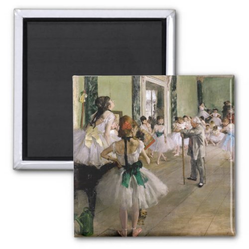 Edgar Degas _ The Dance Class Magnet