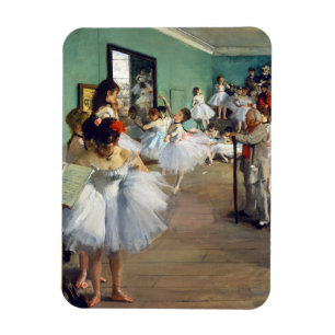 Edgar Degas - The Dance Class Magnet