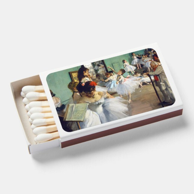 Edgar Degas - The Dance Class Matchboxes (Front Open)
