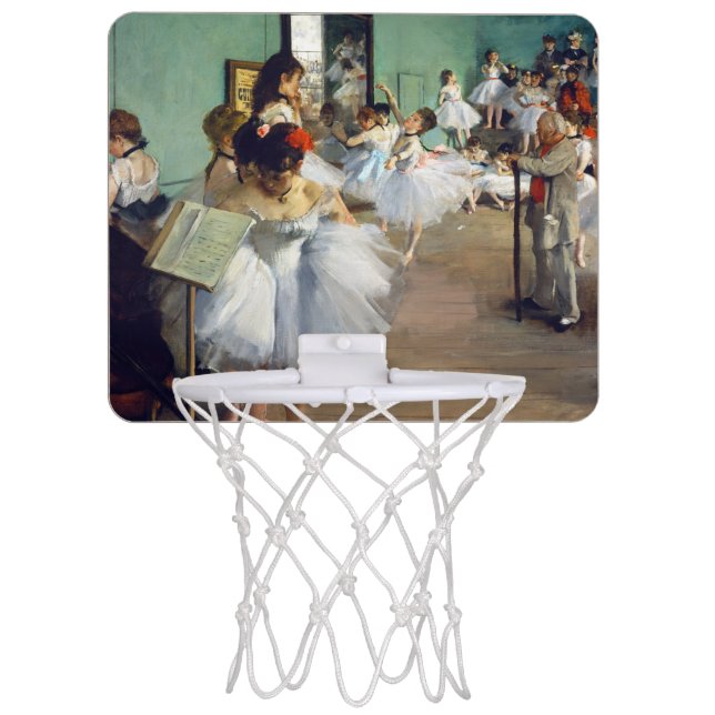 Edgar Degas - The Dance Class Mini Basketball Hoop (Front)