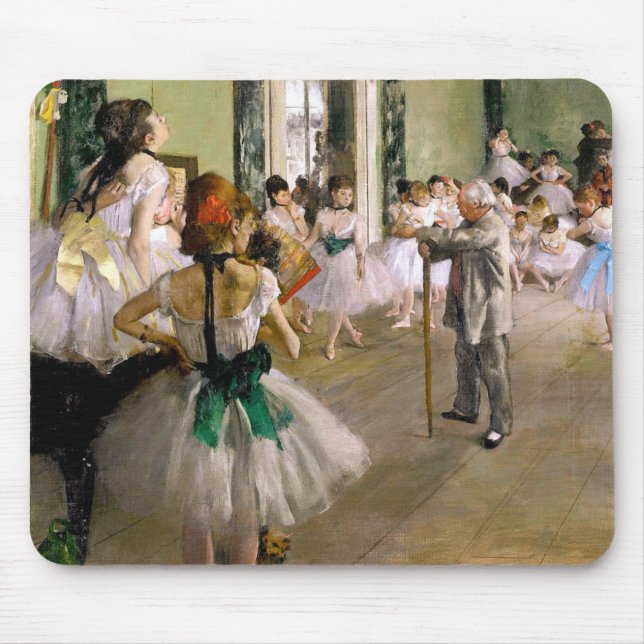 Edgar Degas The Dance Class Mouse Pad (Front)