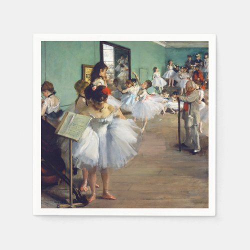 Edgar Degas _ The Dance Class Napkins