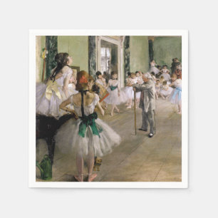 Edgar Degas - The Dance Class Napkins