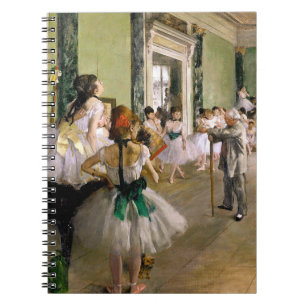 Edgar Degas The Dance Class Notebook