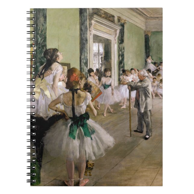 Edgar Degas - The Dance Class Notebook (Front)
