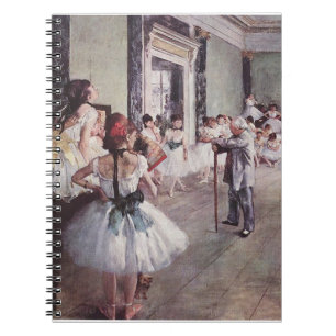 Edgar Degas The Dance Class Notebook