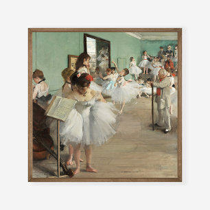 Edgar Degas The Dance Class Painting Art Print