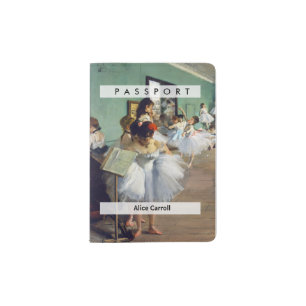 Edgar Degas - The Dance Class Passport Holder