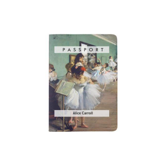 Edgar Degas - The Dance Class Passport Holder (Front)