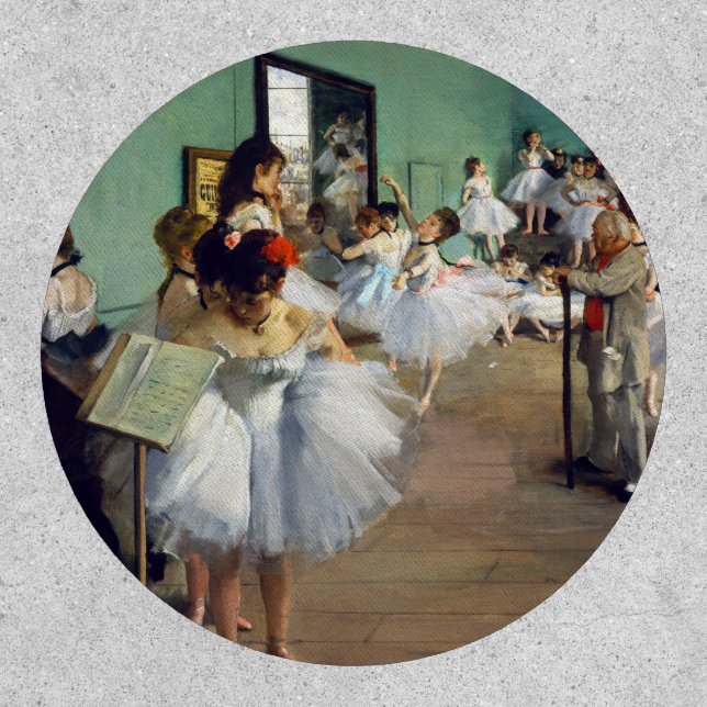 Edgar Degas - The Dance Class Patch (Front)