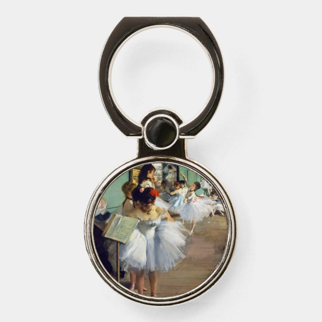 Edgar Degas - The Dance Class Phone Ring Stand (Front)