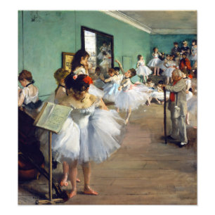 Edgar Degas - The Dance Class Photo Print