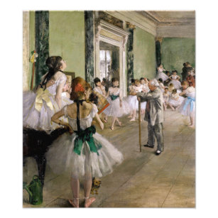 Edgar Degas - The Dance Class Photo Print