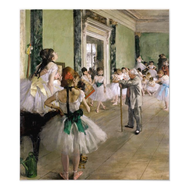 Edgar Degas - The Dance Class Photo Print (Front)