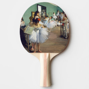 Edgar Degas - The Dance Class Ping Pong Paddle