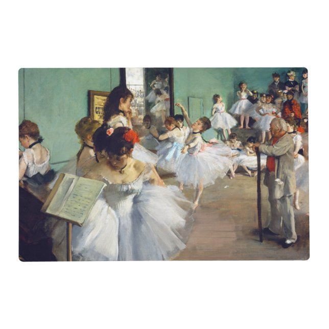 Edgar Degas - The Dance Class Placemat (Front)