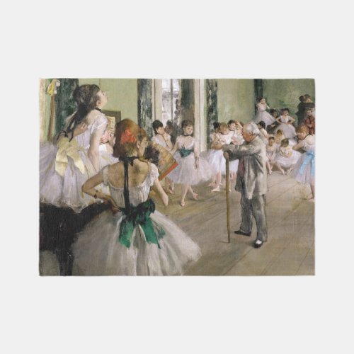 Edgar Degas _ The Dance Class Rug