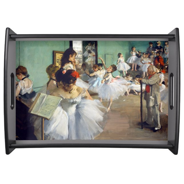 Edgar Degas - The Dance Class Serving Tray (Front)