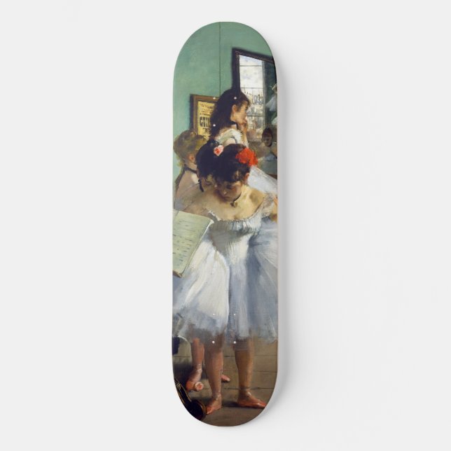 Edgar Degas - The Dance Class Skateboard (Front)