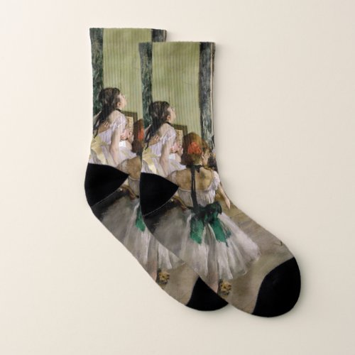 Edgar Degas _ The Dance Class Socks