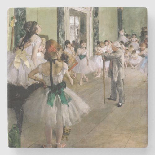Edgar Degas _ The Dance Class Stone Coaster