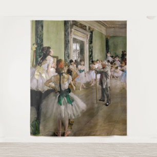 Edgar Degas - The Dance Class Tapestry