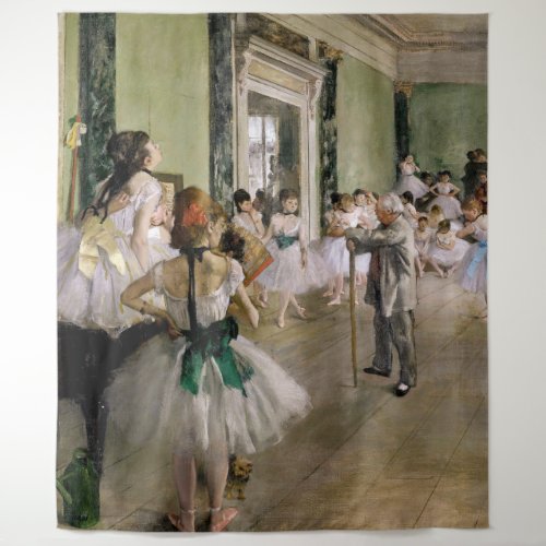 Edgar Degas _ The Dance Class Tapestry