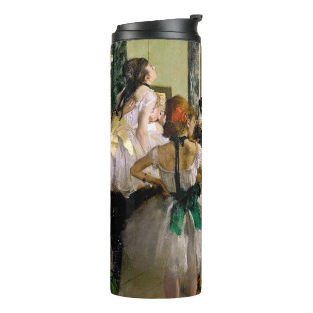Edgar Degas The Dance Class Thermal Tumbler (Rotated Left)