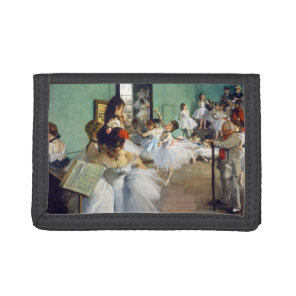 Edgar Degas - The Dance Class Tri-fold Wallet