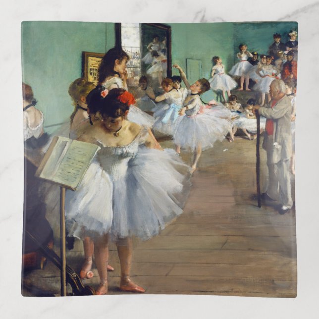 Edgar Degas - The Dance Class Trinket Tray (Front)