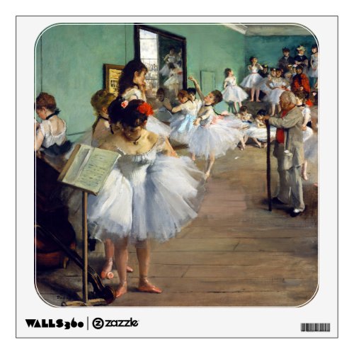 Edgar Degas _ The Dance Class Wall Decal