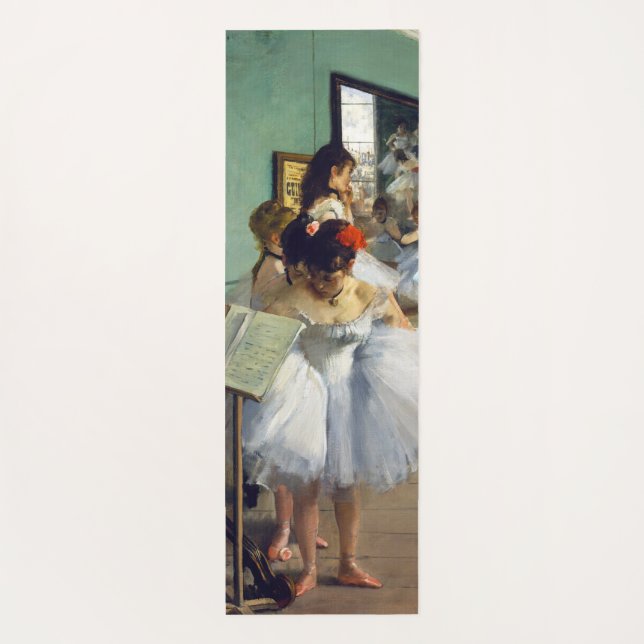 Edgar Degas - The Dance Class Yoga Mat (Back)