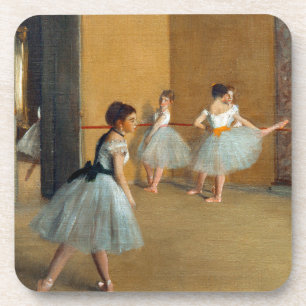 Edgar Degas The Dance Foyer at the Opera Beverage Coaster
