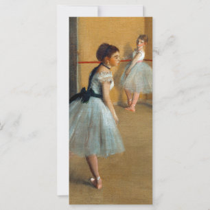 Edgar Degas The Dance Foyer at the Opera Card