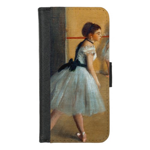 Edgar Degas The Dance Foyer at the Opera iPhone 87 Wallet Case