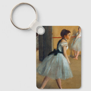 Edgar Degas The Dance Foyer at the Opera Keychain