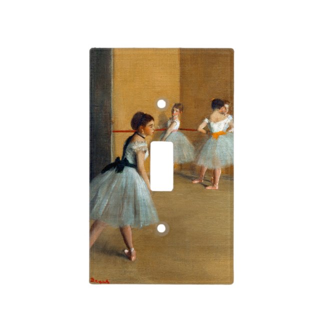Edgar Degas The Dance Foyer at the Opera Light Switch Cover (Front)