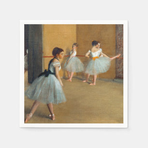 Edgar Degas The Dance Foyer at the Opera Napkins