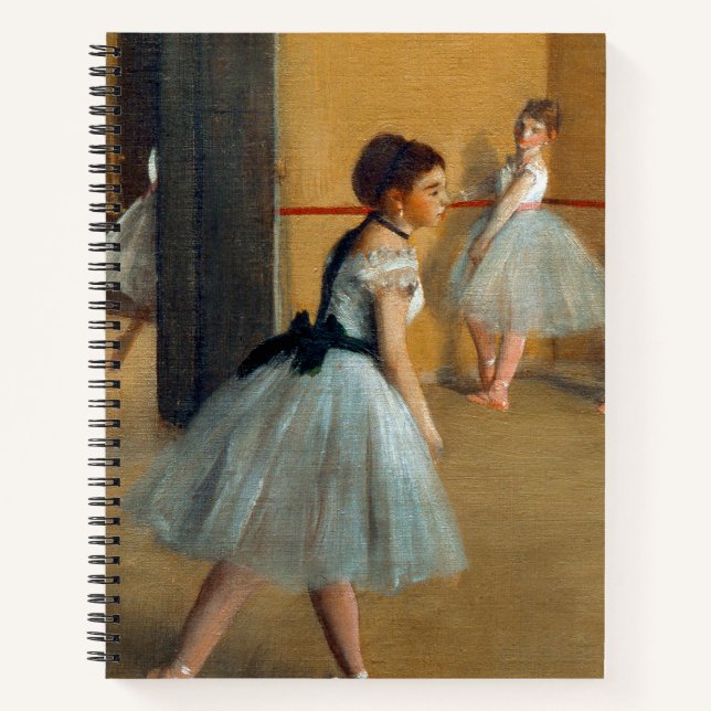 Edgar Degas The Dance Foyer at the Opera Notebook (Front)