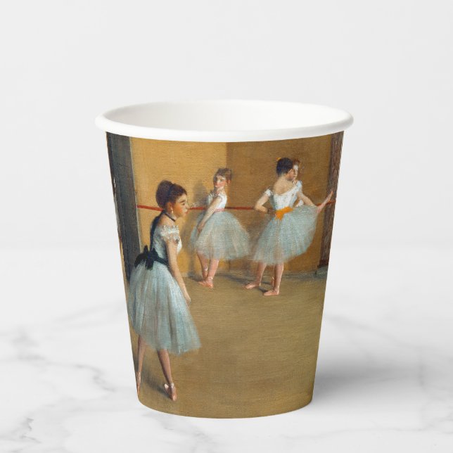 Edgar Degas The Dance Foyer at the Opera Paper Cups (Front)