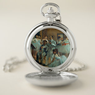 Edgar Degas The Dance Foyer at the Opera Pocket Watch