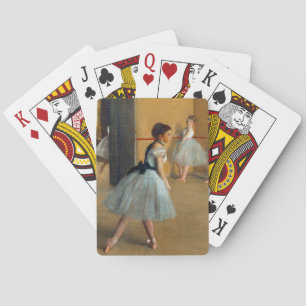 Edgar Degas The Dance Foyer at the Opera Poker Cards